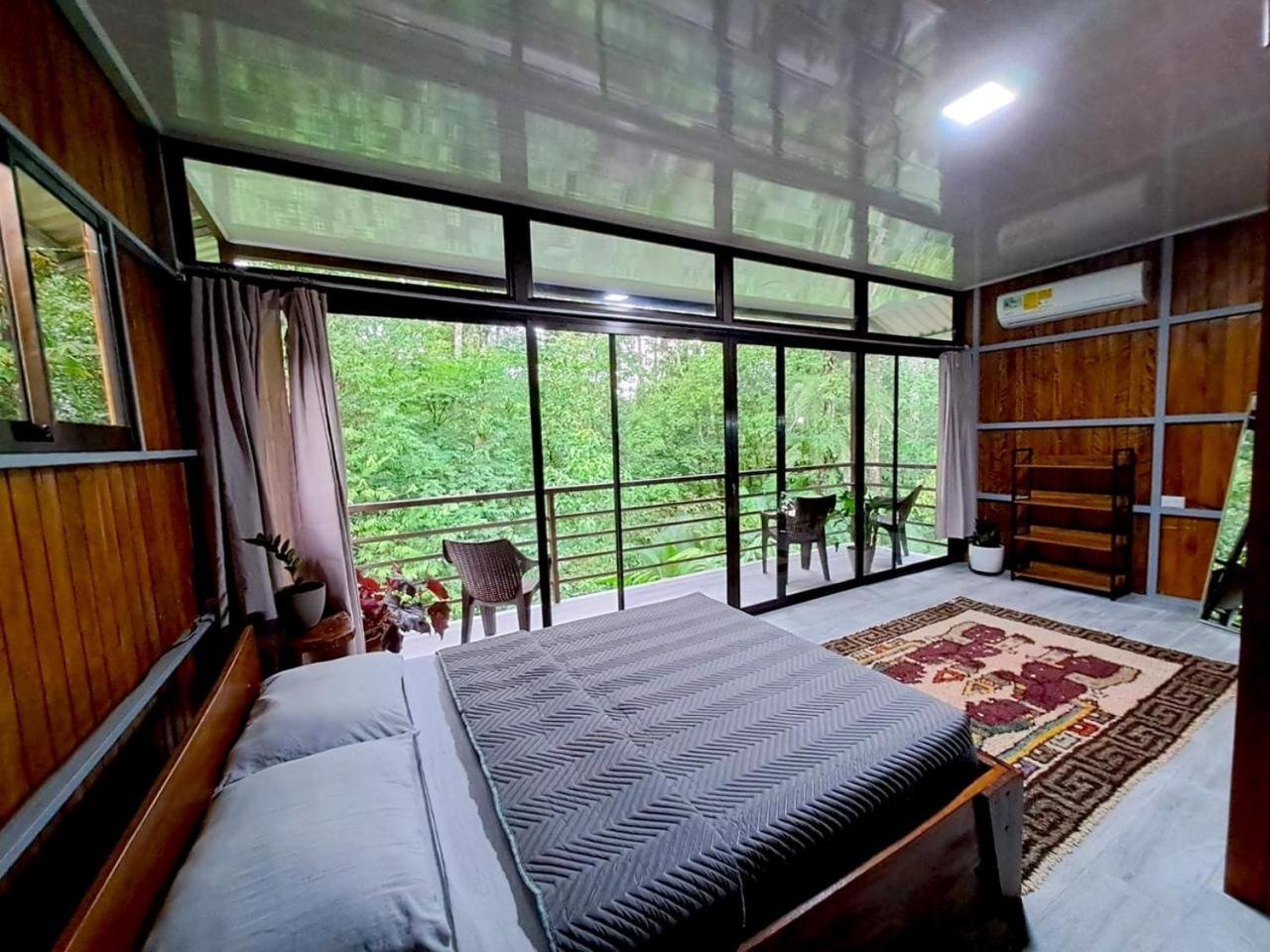 La Amapola Lodge, Bungalow En Peninsula De Osa. Barrigones Bagian luar foto